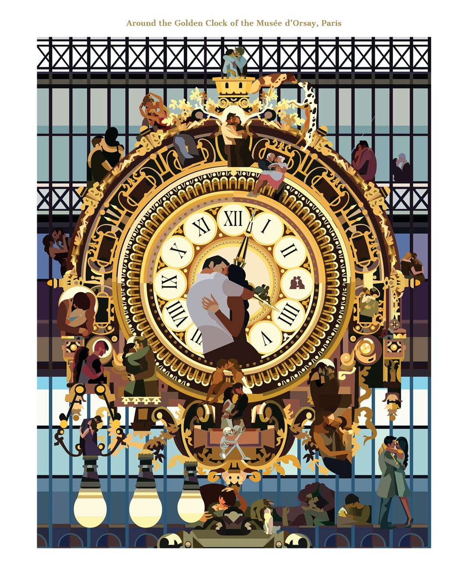 Around the Golden Clock of the Musee d'Orsay, Paris – Pierpaolo Rovero